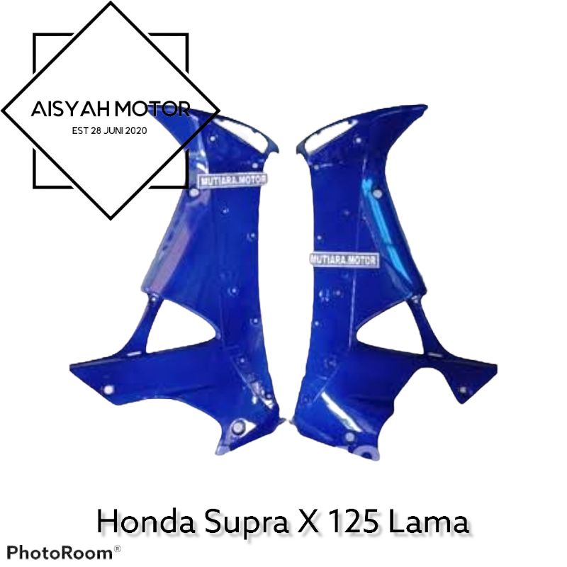 Bodi Halus Honda Supra X 125 Lama Warna Biru