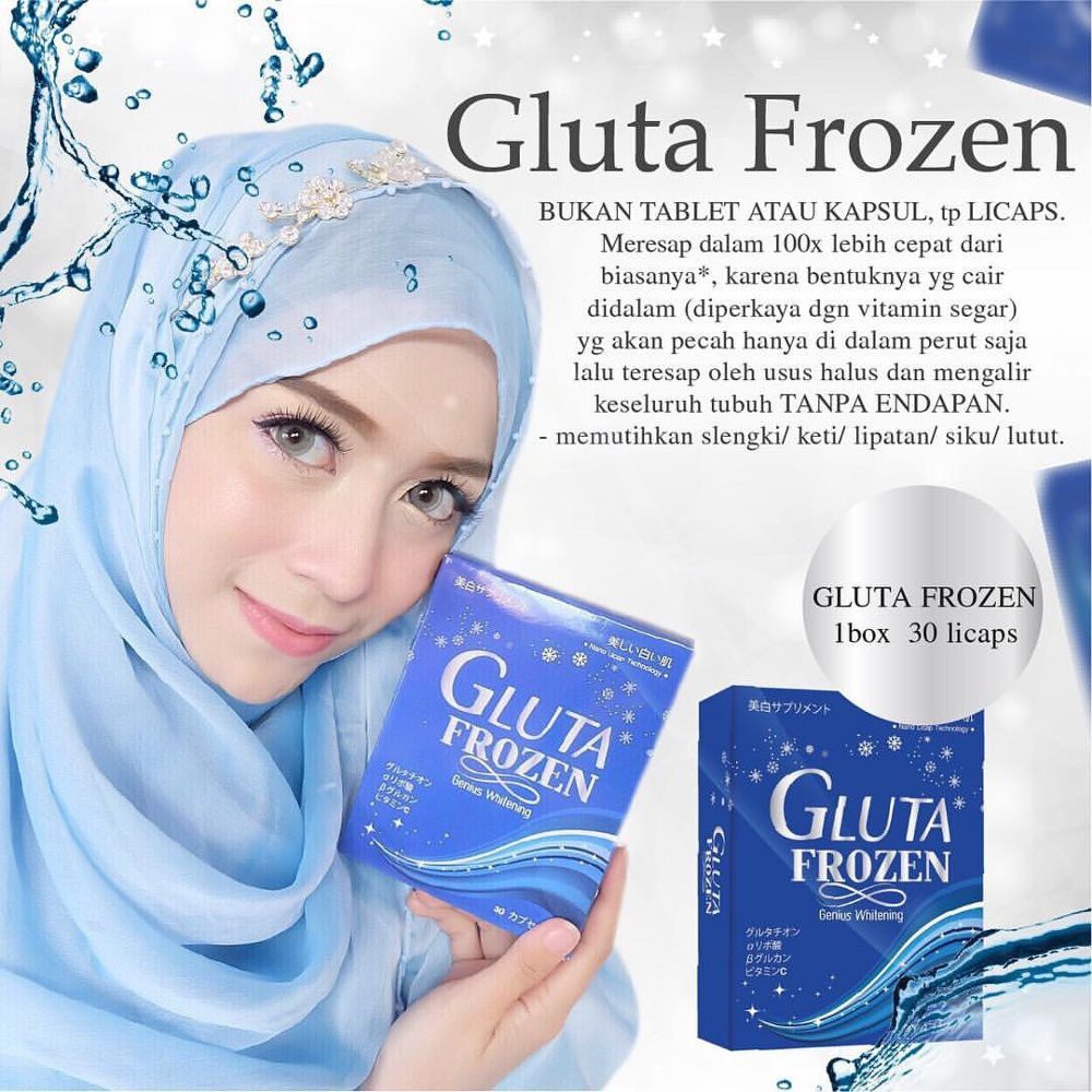 GLUTA FROZEN GENIUS WHITENING isi 30 Licaps PANCEA