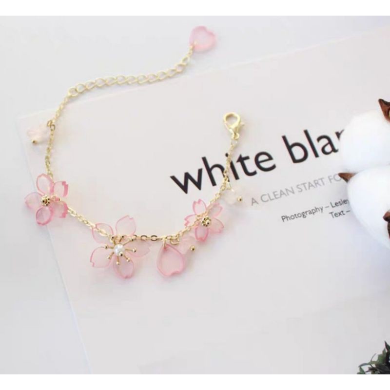 GELANG KAWAII CLEAR SAKURA