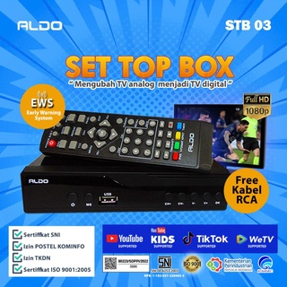 Set Top Box Aldo STB TV Digital Aldo DVB T2 STB 03