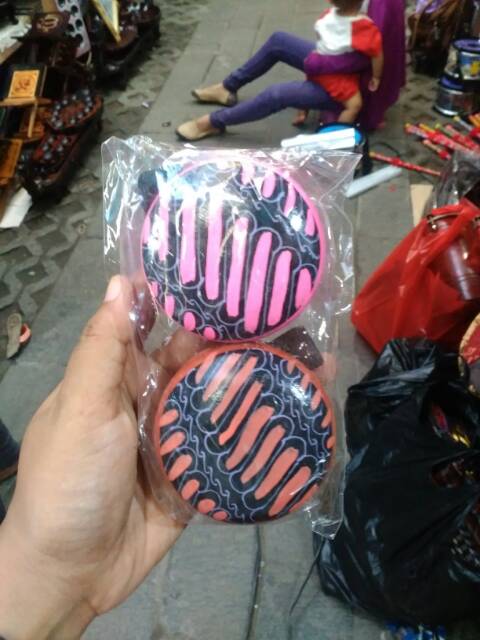 Termurah! Yoyo Batik khas Jogja - Mainan Edukatif Unik dan Cantik