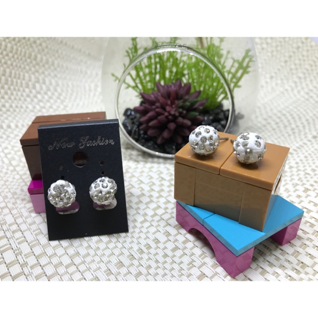 Anting bulat bling2