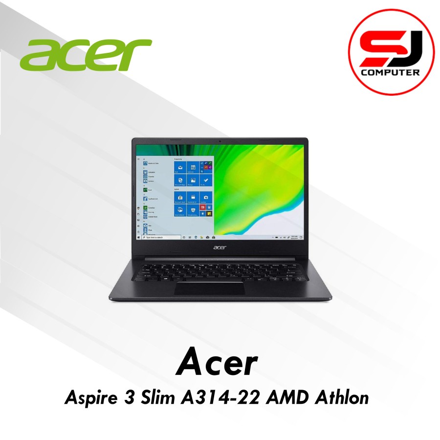 Acer Aspire 3 Slim A314-22 AMD Athlon Silver 3050u 4GB SSD 256GB