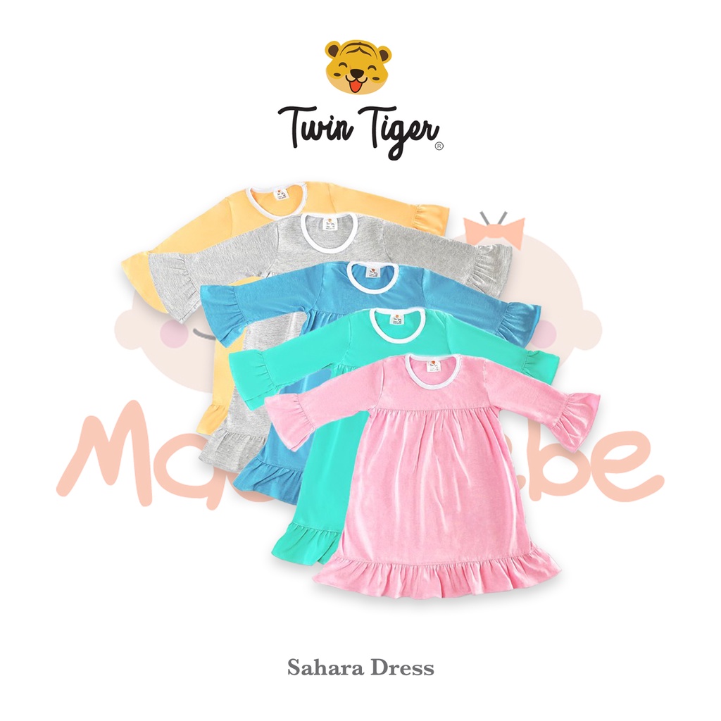 Twin Tiger Baby Sahara Dress Gamis Anak Perempuan 6-36 Bulan