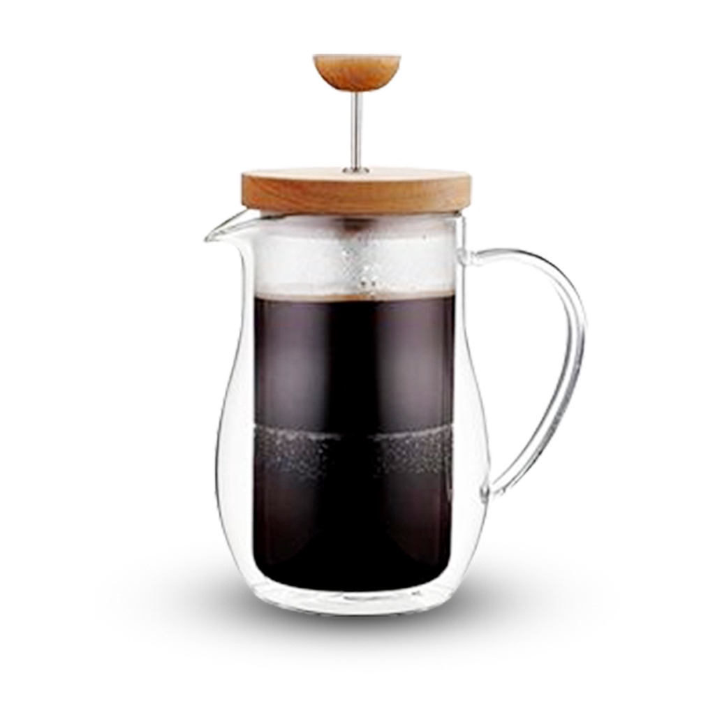 French Press Coffee / Coffee Maker Tea Plunger 350ML - XT02