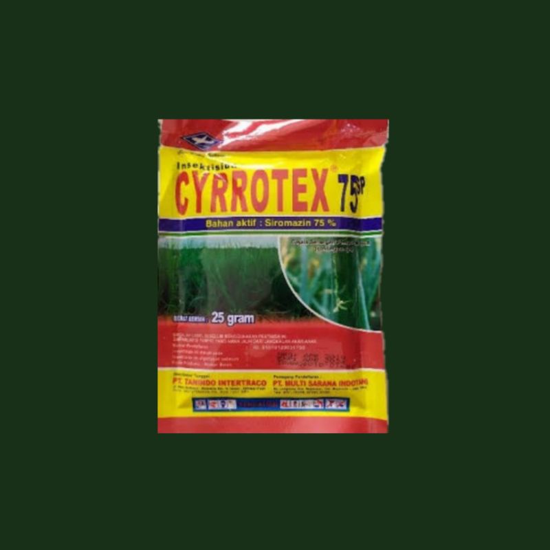 Grosir harga toko insektisida Cyrotex 75 SP minim 1 dus bahan aktif siromazin 75 sp