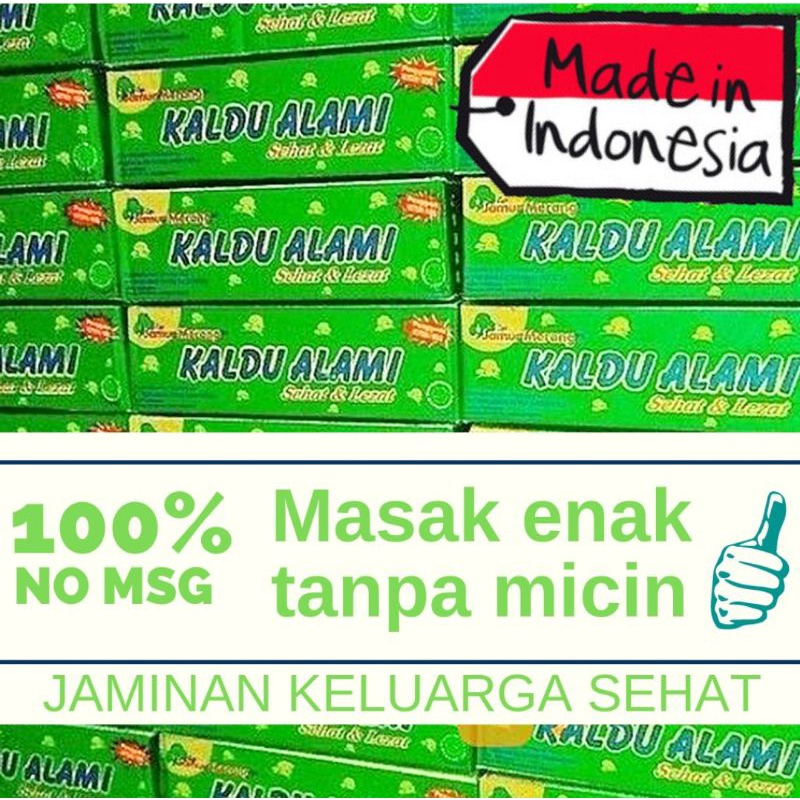 kaldu jamur merang alami non MSG HALAL MUI 3gr kaldu penyedap kaldu jamur sedap