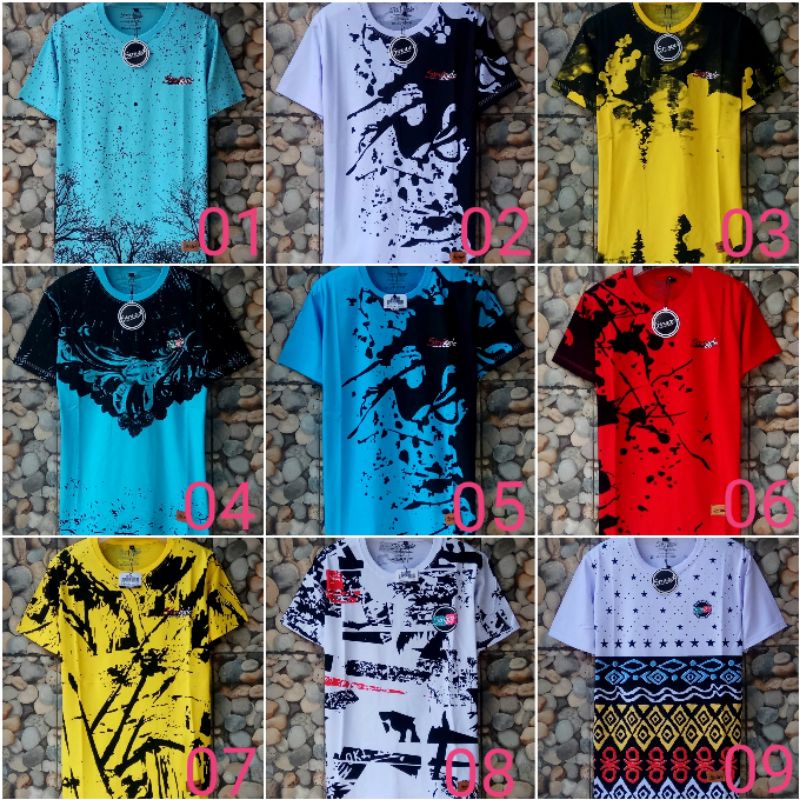 kaos distro struggle baju pria wanita