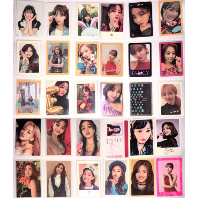 Jihyo Twice photocard pc pob page two twicetagram what is love summer nights yes or yes fancy feel s