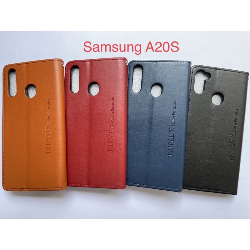 Leather Wallet Flip New Samsung A20s