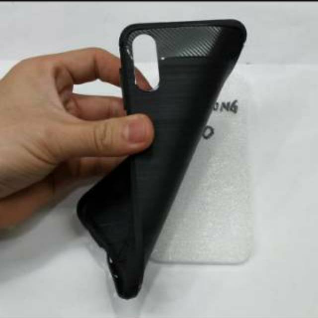 karet SAMSUNG M10 softcase ipaky SAMSUNG M10 silikon karet hitam