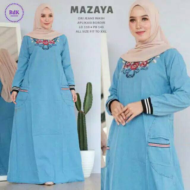 MAIZAYA DRESS//JEANS ORIGINAL