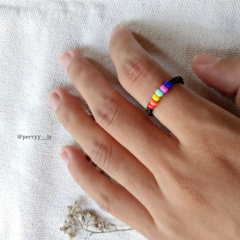 Mino Winner Ring - Cincin Mino Winner - KPOP - Cincin Manik Beads