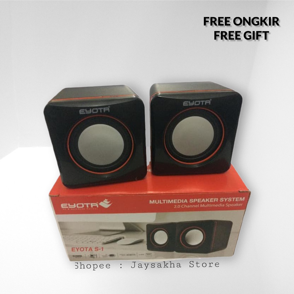 Eyota S-1 Multimedia Speaker/ Multimedia Speaker System 2.0 Eyota S-1 With Volume/ Speaker Eyota S-1
