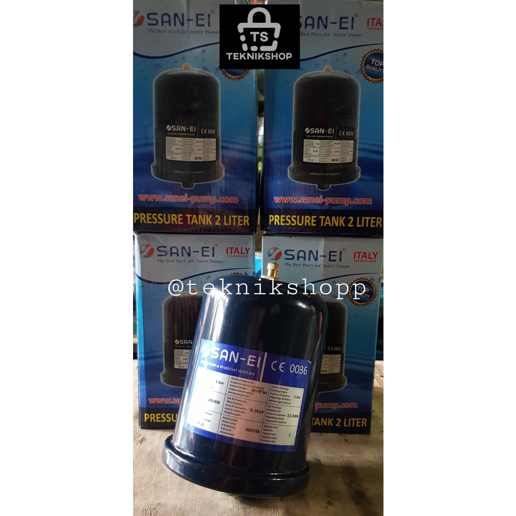 TABUNG SANYO / TABUNG POMPA AIR 2 LITER / TANGKI MESIN AIR