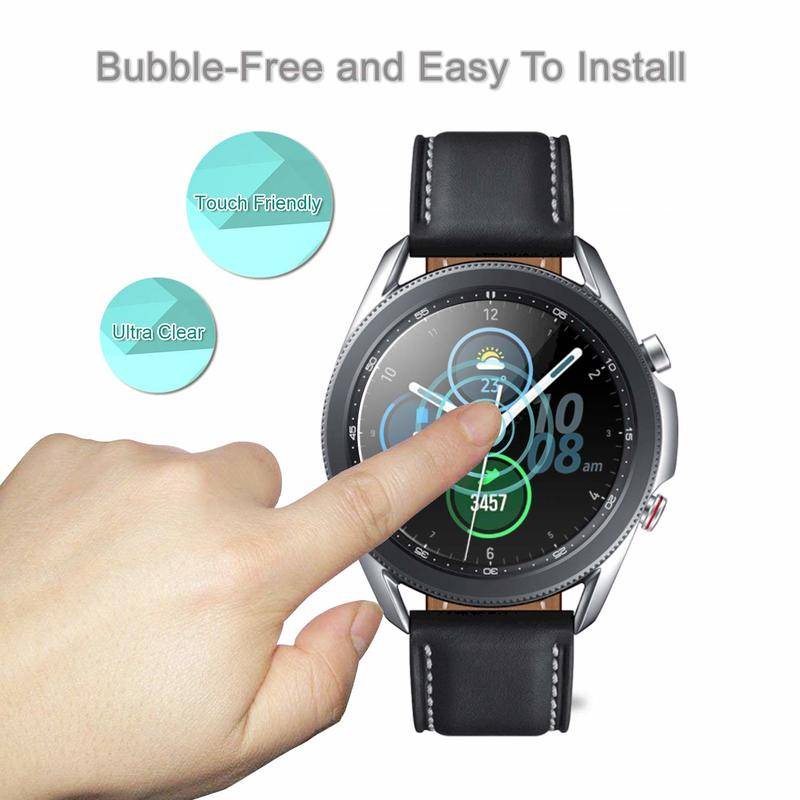 Pelindung Layar Tempered Glass DH 42mm Untuk Samsung Galaxy Watch 4 Classic 46mm 40mm