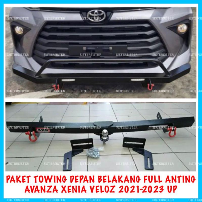 Jual Paket Towing Depan Belakang Avanza Xenia Veloz 2021 2022 2023