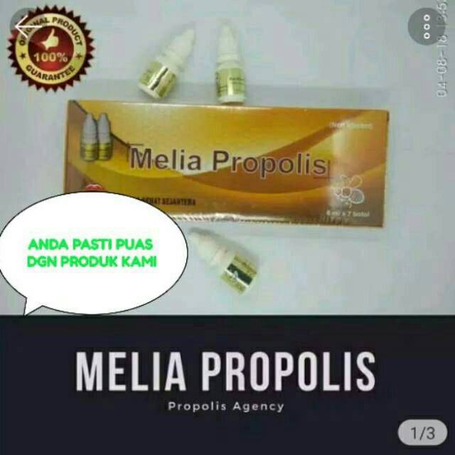 

[ NEW ] READY STOCK PROPOLIS PT.MELIA SEHAT SEJAHTERA (1box isi 7botol)