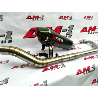 Kenalpot Racing Knalpot Scorpion Carbon All New YZF R15 VVA R15M R15 M V4 Facelift V2 V3 XSR155 XSR 
