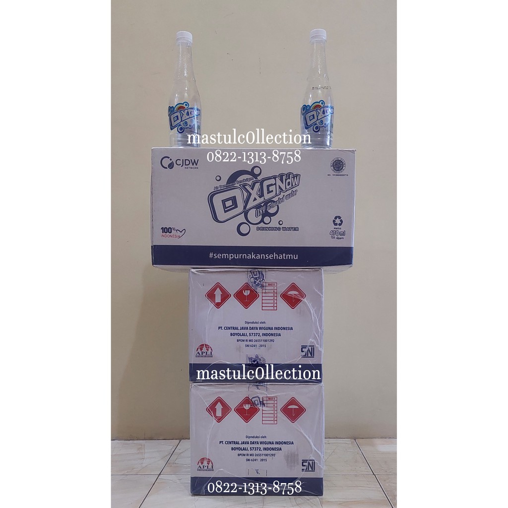 

Air OXY CJDW Activated Drinking Water - 1 Botol 470ml