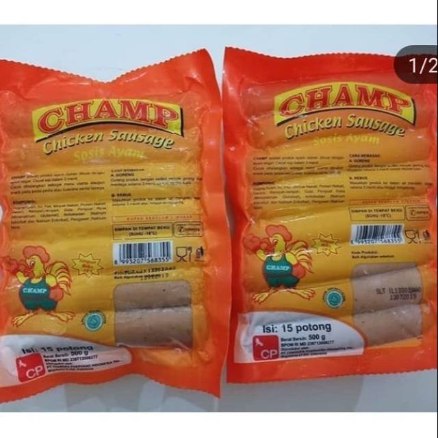 

Champ sosis ayam 375gram