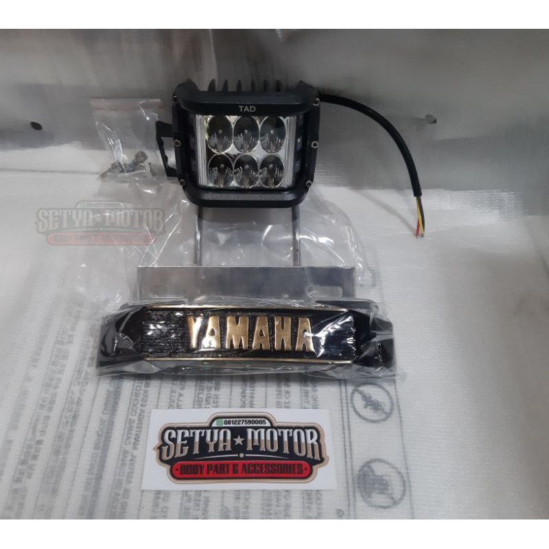 Lampu Led Tembak Strobo RX King Komplit