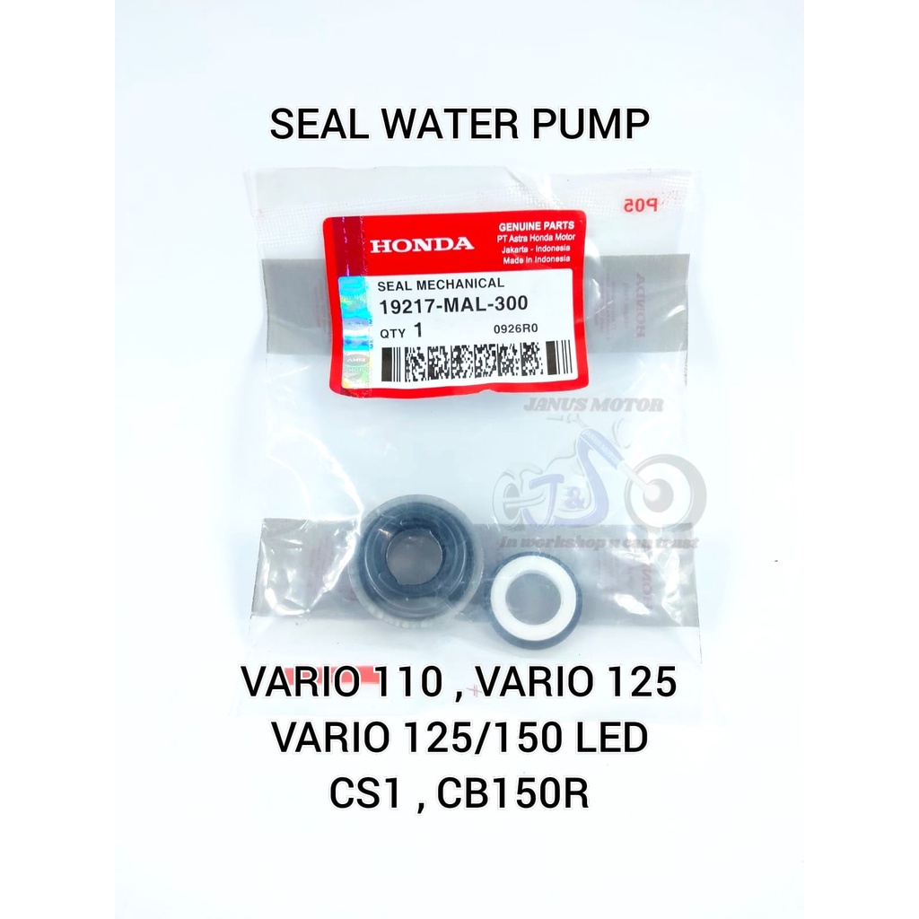 Seal water pum radiator KVB Vario 1000% ORI ASLI VARIO , 125 , VARIO 125 LED 150 LED pump
