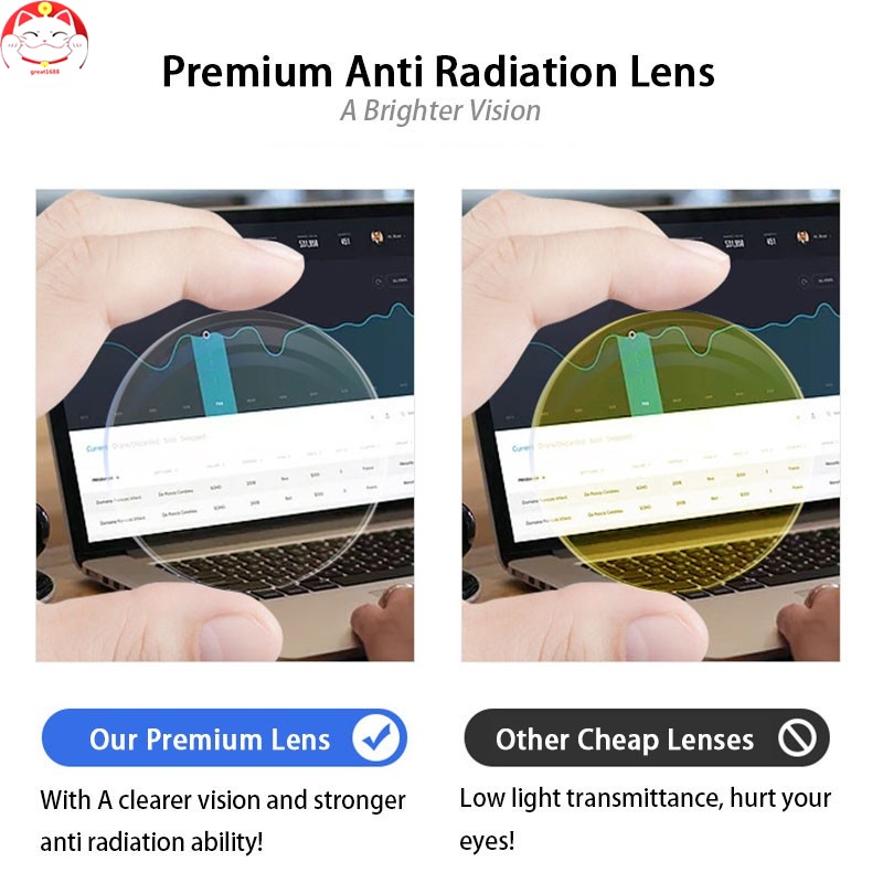 Kacamata Photochromic Anti Radiasi Untuk Pria Dan Wanita