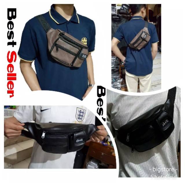 💥 Promo Flash Sale Tas Weist Waist Bag Pinggang Travel Wanita Unisex Un3 Pria Anak Sekolah Batam