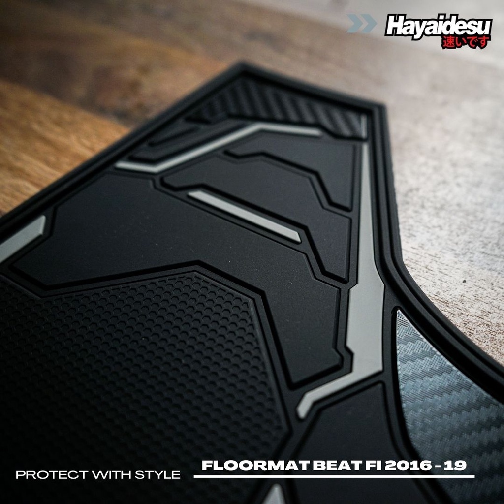 Karpet Motor Beat 2016 2017 2018 2019 Hayaidesu Floor Mat Body Protector Aksesoris Honda