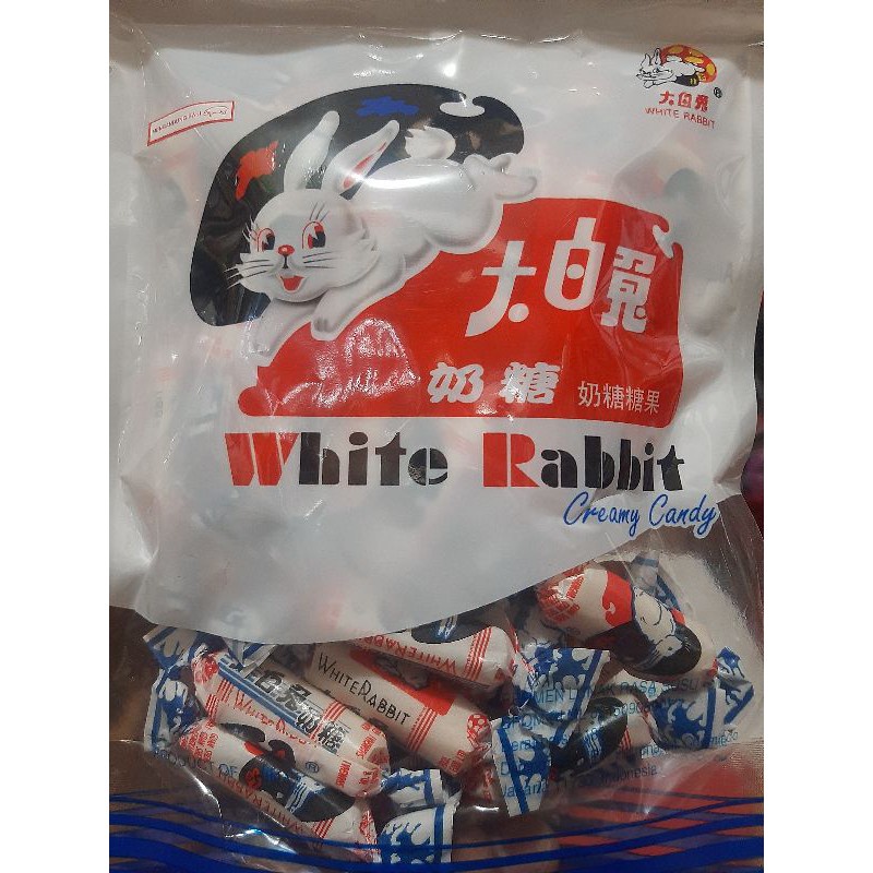 White Rabbit Candy/Permen Lunak Susu Kelinci 180gram 大白兔奶糖