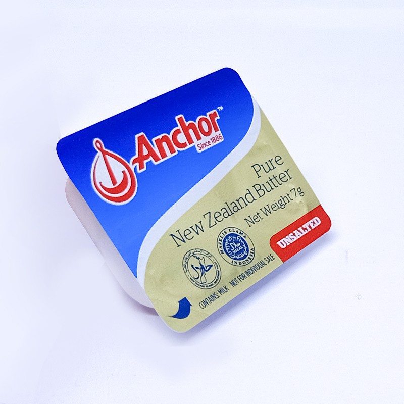 ANCHOR UNSALTED Butter Mini Portion 10 mini cups 7g