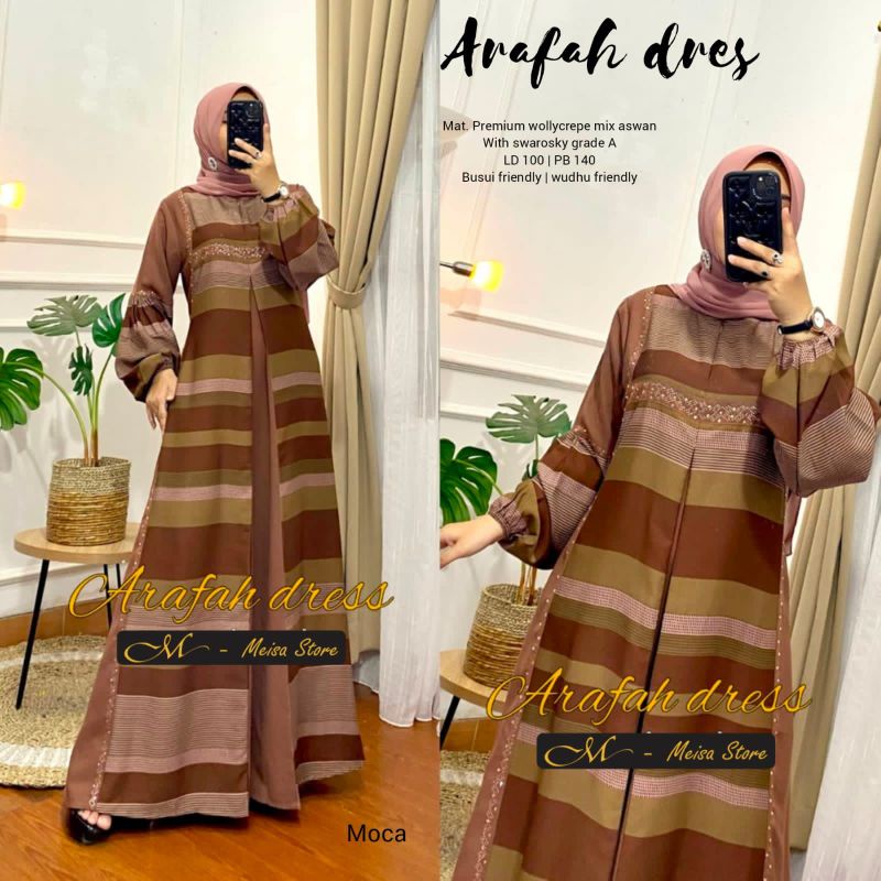 Gamis Busui Wollycrepe / Arafah Dress by meisa