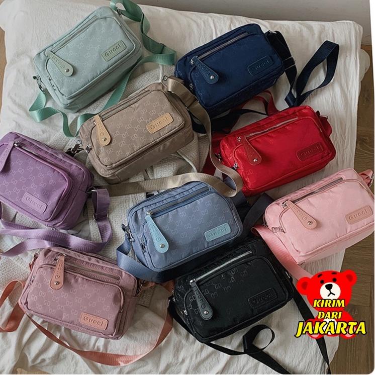 Y94L Tas Selempang Wanita Fashion 3337GD ONW