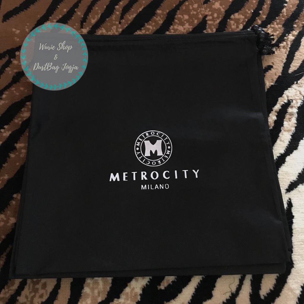 METROCITY MILANO DustBag Pengganti Sarung Tas Pelindung Debu Serut Dust Bag DB Branded METRO CITY