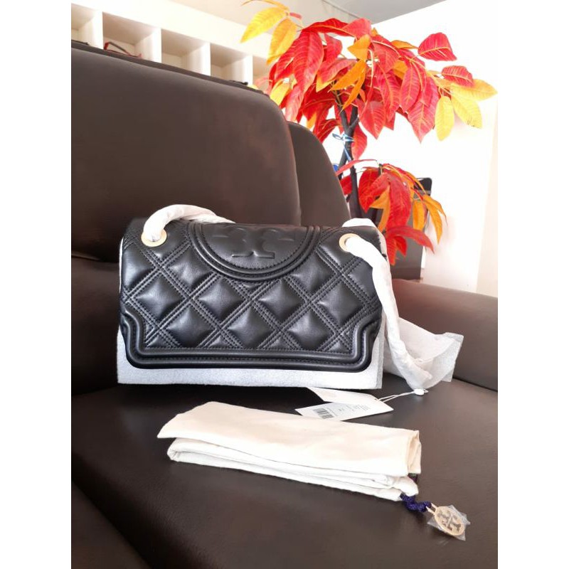 TAS TB FLEMING MEDIUM BLACK GHW