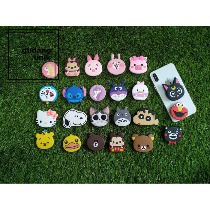 POPSOCKET 3D AIR BAG PHONE CELL BRACKET JS