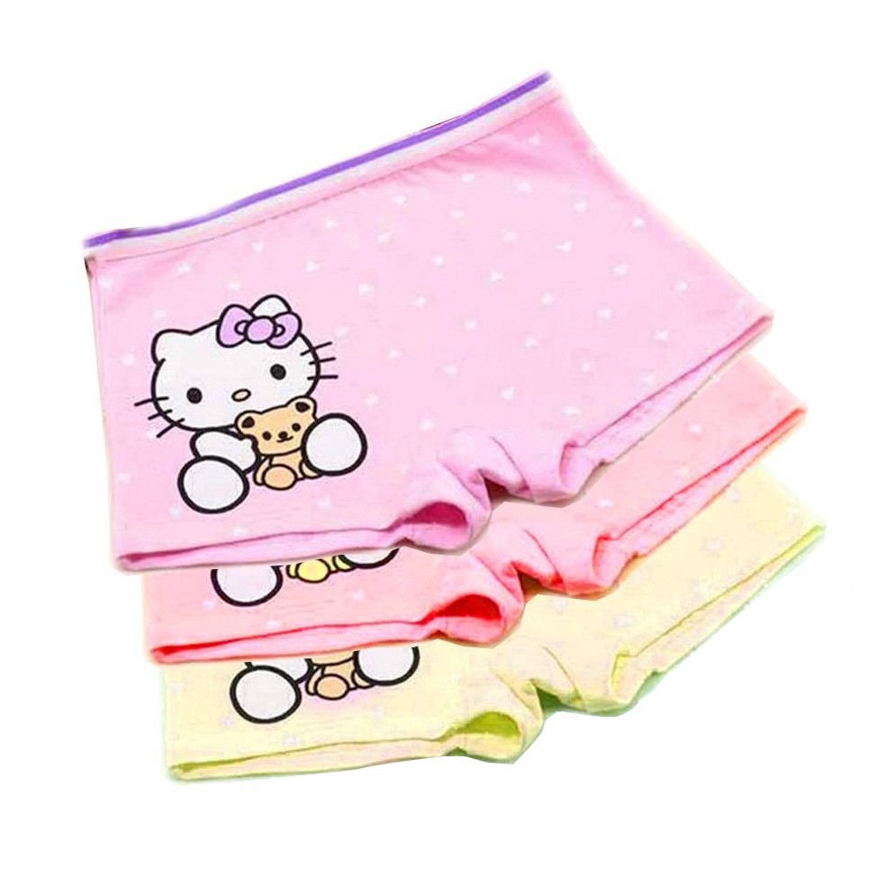 Babydoll 1Pc Celana  Dalam Motif Hello  Kitty  Warna Acak 