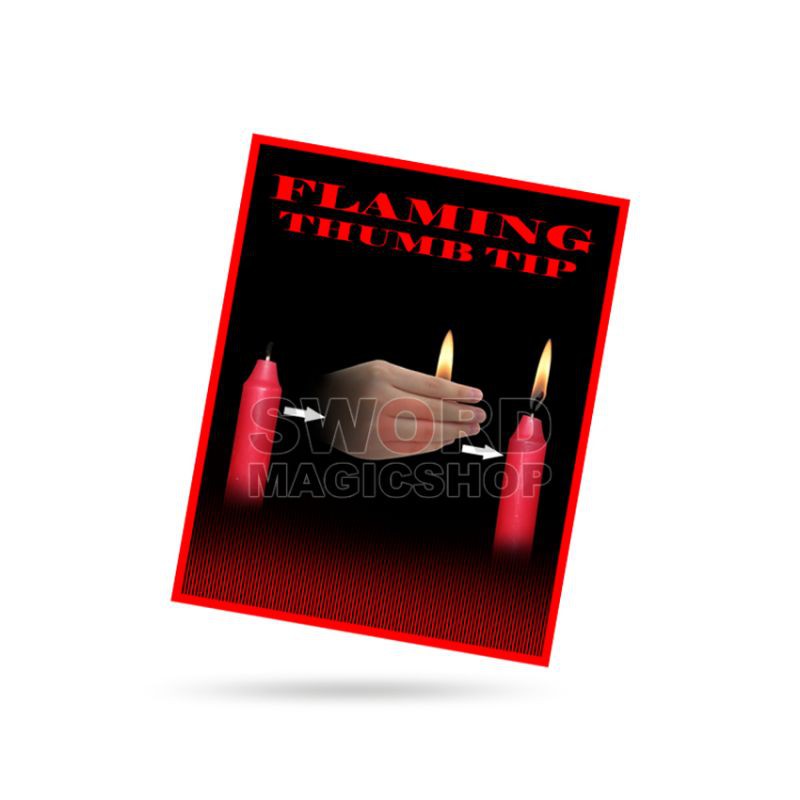 Alat Sulap Flaming Thumb tip - Fire Thumb tip - Sulap Jempol - Thumb Tip - Toko Sulap - Sword Magic