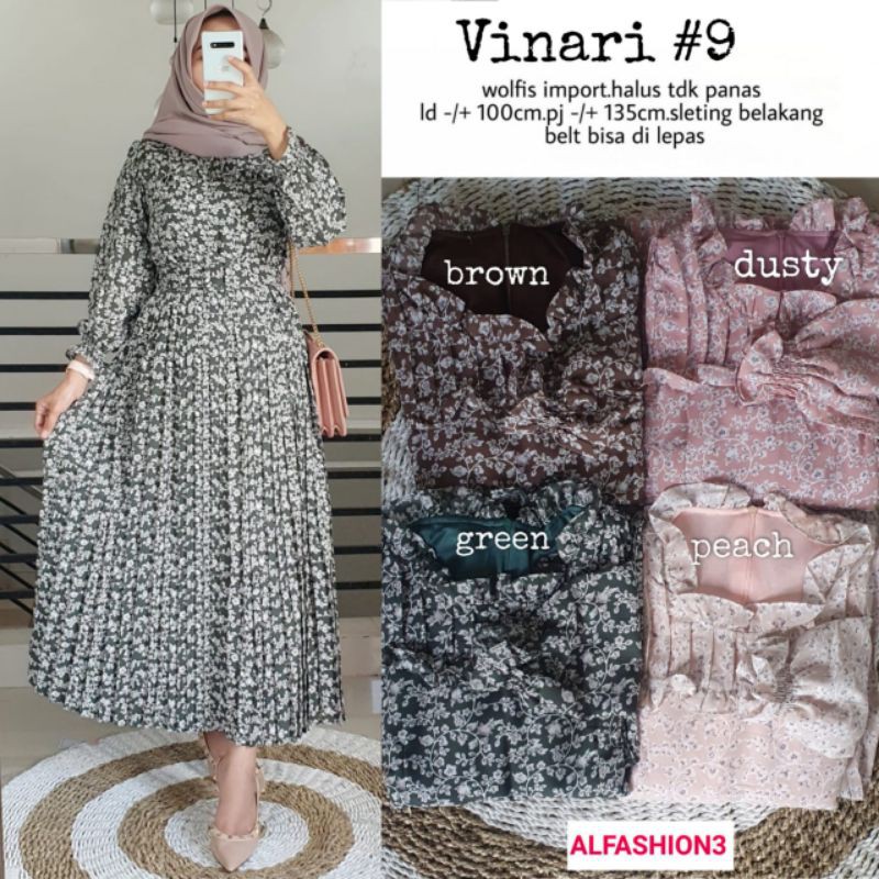 REKAPAN GAMIS CERUTTY VINARI 9 BY ALFASHION