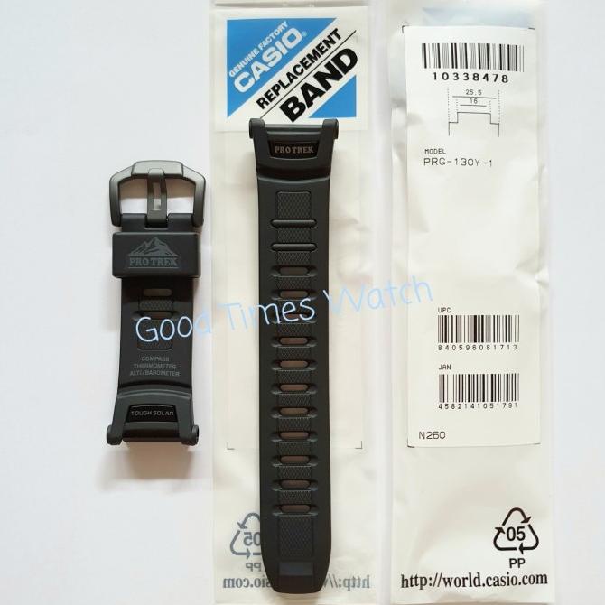 Band Pro Trex Prg-130Y / Casio Original Strap Terbaru