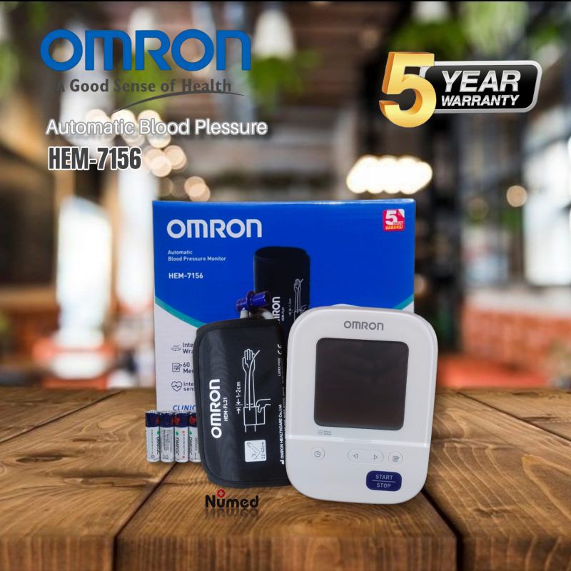 Omron HEM-7156T Tensimeter Digital + Connect Bluetooth / Tensi Meter Digital Omron HEM-7156 / Tensi Meter Digital Omron Garansi Resmi 5 Tahun