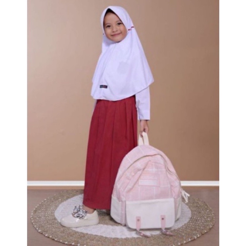 Hijab Anak Sekolah KAOS jilbab anak