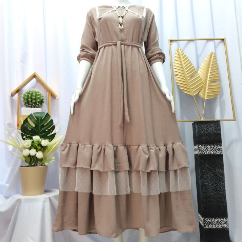 GAMIS CRINKLE RENDA REMPEL DADA