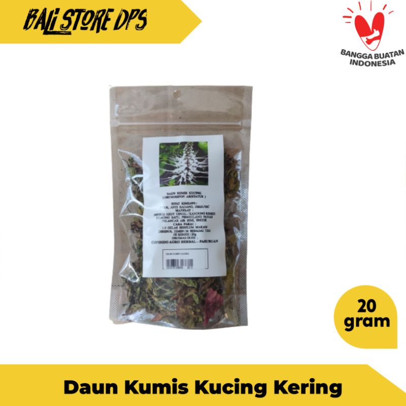 

Daun Kumis Kucing Kering 20 Gram Asli Denpasar Bali