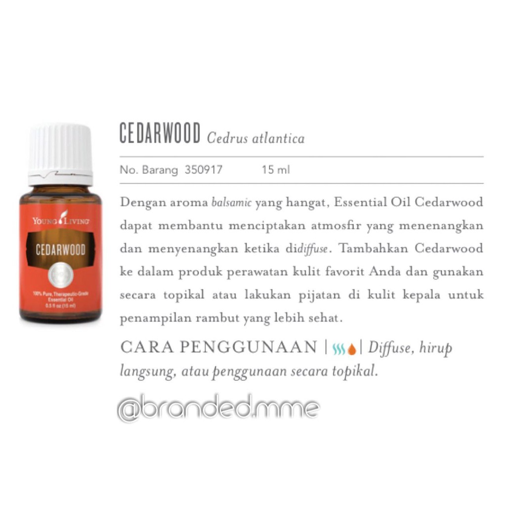 CedarWood Young Living Essential Oil