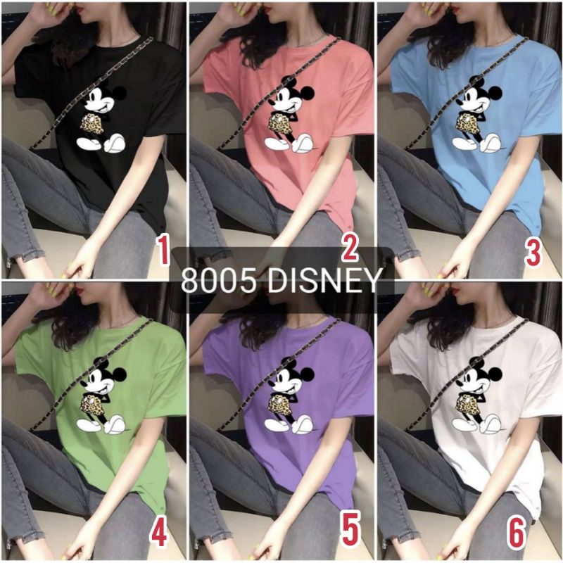 T-shirt 8005 Disney Berdiri Ukuran L