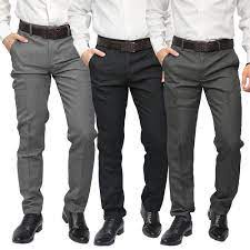 CELANA KANTOR FORMAL PRIA SLIMFIT BAHAN DASAR KAIN WOLL