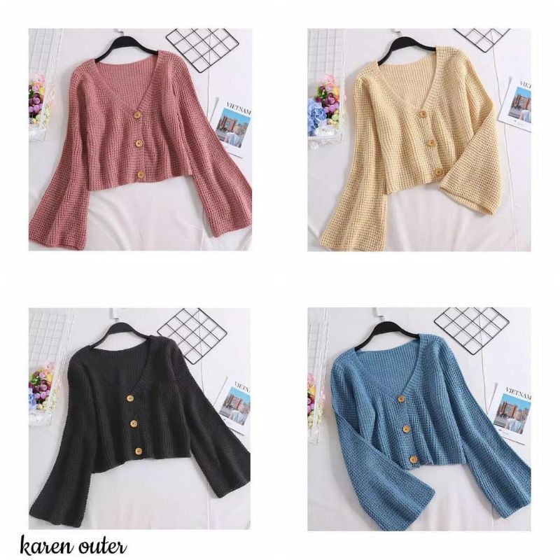 GFS RJT CARDI HAZEL RAJUT