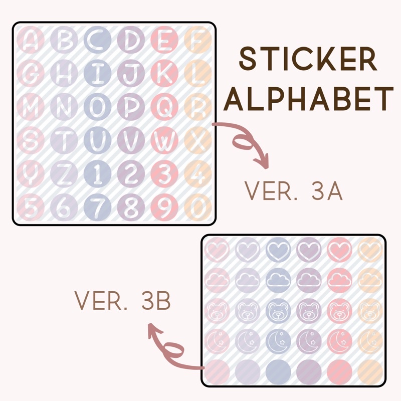 

STICKER DECO VER 3